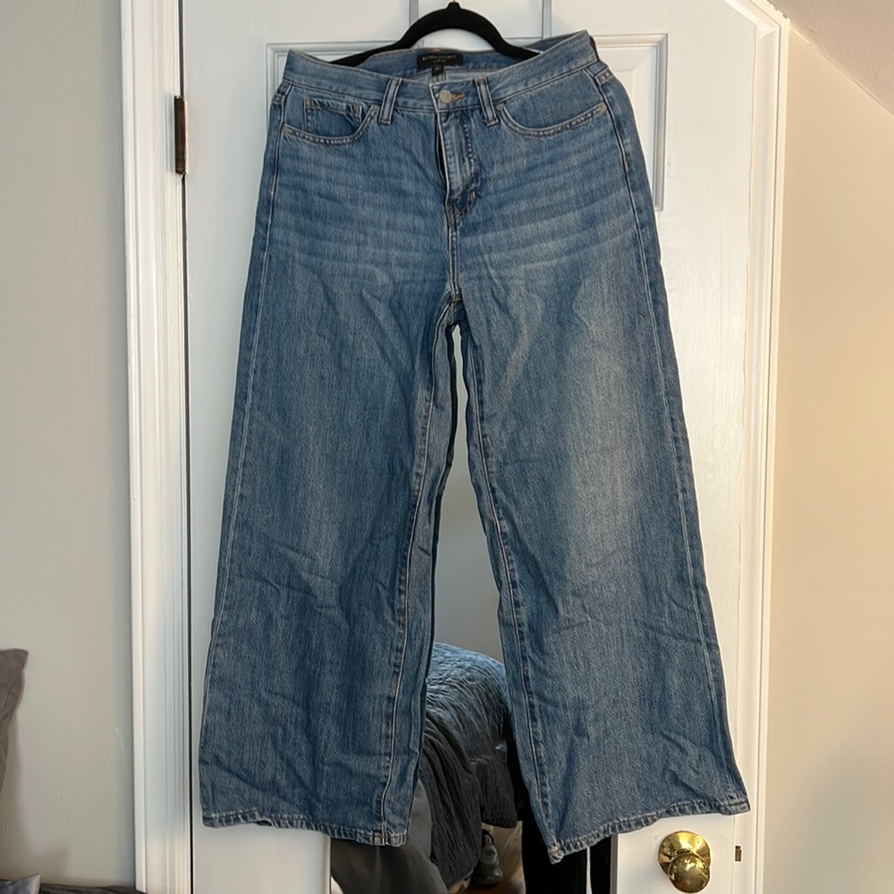 BANANA REPUBLIC petite wide leg jean